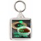 Keep Calm and Love Earl Grey Tea - Square Keyring