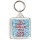 Don't Give Up You Can Do It - Square Keyring