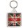 Keep Calm and Drink Gin - Square Keyring