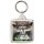 Keep Calm and Love a Raccoon - Square Keyring