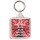 Words Fail but Music Speaks - Square Keyring