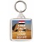 Keep Calm and Love Egypt - Square Keyring
