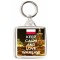 Keep Calm and Love Warsaw - Square Keyring