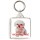 Keep Calm and Love a Bichon Frise - Square Keyring