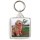 Keep Calm and Love a Labradoodle - Square Keyring