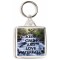 Keep Calm and Love Waterfalls - Square Keyring