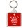 W. W. J. D. What Would Jesus Do? - Square Keyring