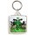 Keep Calm and Love Farming - Square Keyring