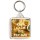 Keep Calm It's Fry-Day - Square Keyring