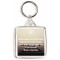 Success is not final, failure is not fatal. It's the courage to continue that counts. - Square Keyring
