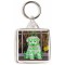 Keep Calm and Love an Eskipoo - Square Keyring
