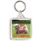 Keep Calm and Love a Cottonpoo - Square Keyring