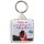 Believe in yourself & you're halfway there - Square Keyring