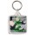 Keep Calm and Wear Sandals - Square Keyring