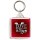 Love gives you Wings - Square Keyring
