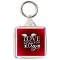Love gives you Wings - Square Keyring