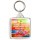 Always Follow your Heart, But remember to Take your Brain with You - Square Keyring