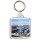 Keep Calm and Love Narrowboats - Square Keyring