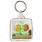 Oh No I Bought Cider instead of Milk Again! - Square Keyring