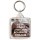 Keep Calm and Love Bourbon Creams - Square Keyring