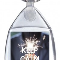 Keep Calm and Have a Cupcake - Small Keyring